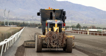 Elazığ Hipodromu'nda Atık Kumların Geri Dönüşümü Başladı