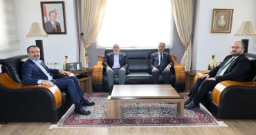 Elazığ Ticaret Borsası ve Belediye Başkanları Bir Araya Geldi