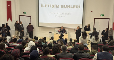 Elazığ Valisi Hatipoğlu İletişim Öğrencileriyle Buluştu
