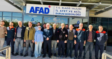 Elazığ'da AFAD Personeline Enkazda İletişim Eğitimi