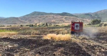 Elazığ'da arazi yangını kontrol altına alındı