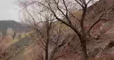 Elazığ'da Aşırı Yağışlar Toprak Kaymasına Neden Oldu