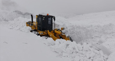 Elazığ'da Kar Yağışı Sonrası 149 Köy Yolu Açıldı