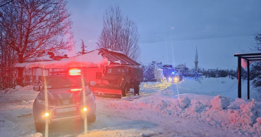 Elazığ'da KOAH Hastası İçin Karla Mücadele