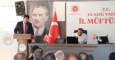 Elazığ'da Kur’an kursu öğreticileri ve din görevlilerine eğitim