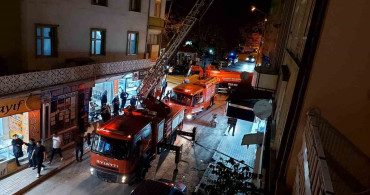 Elazığ'da Lokantada Baca Yangını