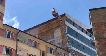 Elazığ'da lokantada baca yangını paniğe neden oldu
