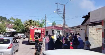 Elazığ'da Müstakil Evde Yangın Çıktı