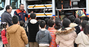 Elazığ'da Öğrencilere Afet Bilinci Eğitimi