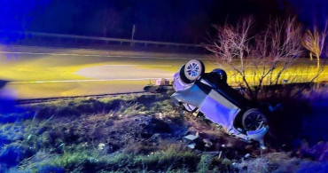 Elazığ'da Otomobil Takla Attı: İki Kişi Yaralandı