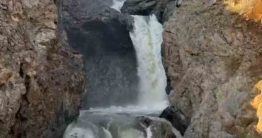 Elazığ'da Sağınak Yağışlar Sonrası Sori Şelalesi Coştu