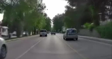 Elazığ'da Sürücü Trafiği Tehlikeye Attı