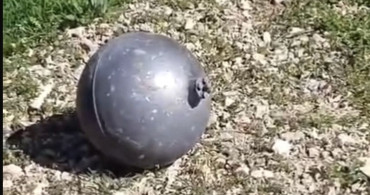 Elazığ'da Tarlada Bulunan Gizemli Cisim Endişe Yarattı