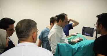 Elazığ'da transperineal prostat biyopsisi eğitimi düzenlendi