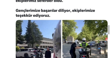 Elazığ’da yks’ye geciken adayların imdadına polis ekipleri yetişti