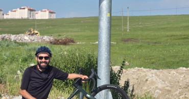 Elazığ'dan Ardahan'a bisiklet yolculuğu festivalde yer buldu