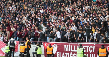 Elazığspor Taraftarından Emniyete Anlamlı Jest