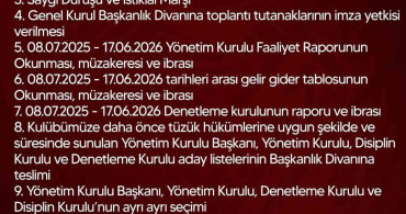 Elazığspor'da Genel Kurul Tarihi Açıklandı