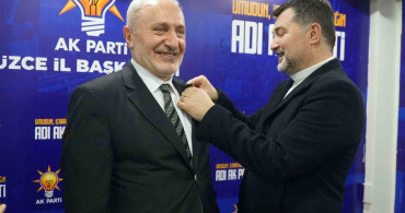 Emekli Eğitimciler AK Parti'ye Katıldı