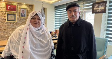 Emekli Öğretmenden Başkan Güneş'e Destek Ziyareti