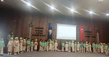 Emet’te Yıl Sonu Kur’an Kursu Gösterisi