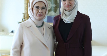 Emine Erdoğan ve Latife El Durubi'nin Görüşmesi