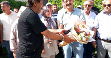 Emirdağ kaymakamı Yasin Akgül, veda töreniyle uğurlandı