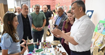 Emirdağ Mithatpaşa Ortaokulu’ndan sanat şöleni