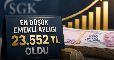 En Düşük Emekli Aylığı 23.552 TL Oldu
