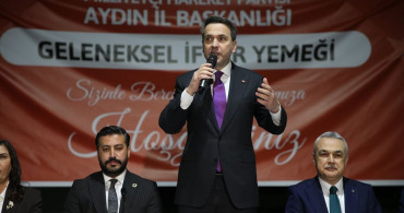 Enerji Bakanı Bayraktar Aydın'da İftar Programında Konuştu