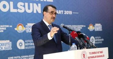 Enerji ve Tabii Kaynaklar Bakanı Fatih Dönmez, Doğal Gaz Bulunana Kadar Sondaja Devam Edeceklerini Söyledi.