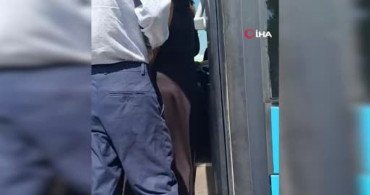 Engelli rampasını açmayan otobüs şoförünün skandal sözleri kamerada