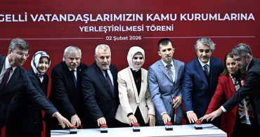 Engelli Vatandaşların Kamu Kurumlarına Yerleştirilmesi Töreni