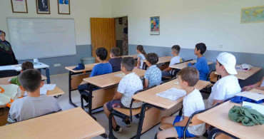 Erbaa’da çocuklar, yaz tatilini Kur’an kursunda değerlendiriyor