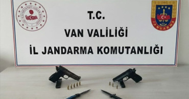 Erciş'te Silah ve Mühimmat Operasyonu