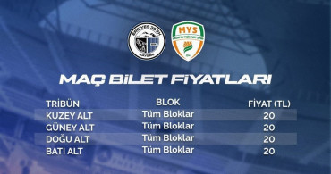 Erciyes 38 FSK - Malatya Yeşilyurtspor Maç Biletleri Satışta
