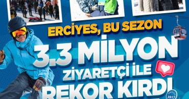 Erciyes Kayak Merkezi'nde Rekor Sezon