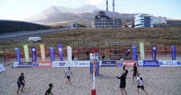 Erciyes plaj voleybolu turnuvası 18 Temmuz'da düzenlenecek
