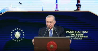 Erdoğan’dan Vakıf Haftası’nda sert mesaj: “Çalana ses çıkarmayanları vicdana havale ediyoruz”