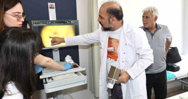 ERÜ Hastaneleri'nde Ücretsiz Ben Muayenesi Etkinliği Düzenlendi