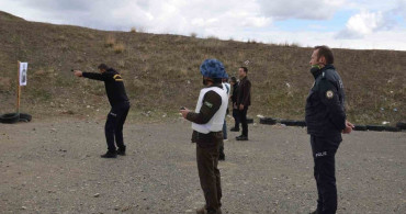 Erzincan Orman Personeline Silah Eğitimi