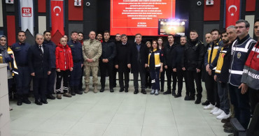 Erzincan Valisi Hamza Aydoğdu, Yeni Yıla Görev Başındaki Görevlileri Ziyaret Etti