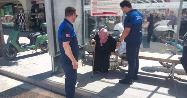 Erzincan zabıtasından gönülleri ısıtan davranış