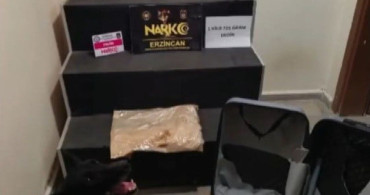 Erzincan'da 1 kilo 725 gram eroin ele geçirildi, 1 şüpheli tutuklandı