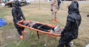 Erzincan'da 6,4 Büyüklüğünde Deprem Tatbikatı Gerçekleştirildi