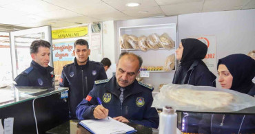 Erzincan'da Gramajı Eksik Simitlere El Konuldu
