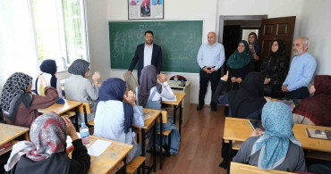 Erzincan'da ilk kez yatılı yaz Kur’an kursu uygulaması başladı