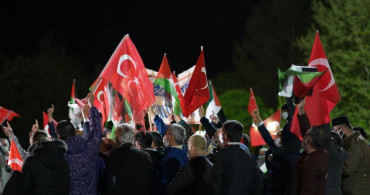 Erzincan’da İsrail'in Mescid-İ Aksa Saldırıları Protesto Edildi
