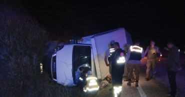 Erzincan'da Kamyonet Devrildi, Sürücü Hayatını Kaybetti