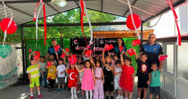 Erzincan'da Kur'an kursu öğrencileri şehit ve gaziler için anma programı düzenledi